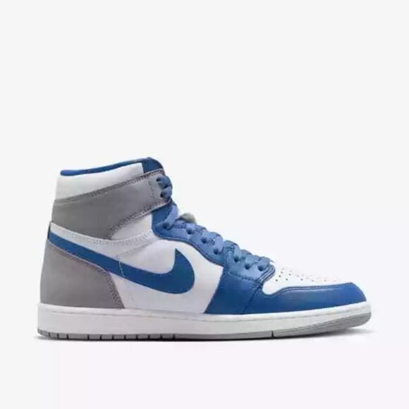 Nike Air Jordan 1 Retro High OG Mens Casual Shoe Blue White DZ5485-410 NEW Multi - Picture 2 of 6